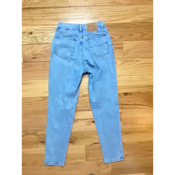 VINTAGE Limited Jeans Womens 8 Blue Mom High Waist Tapered Leg Cotton Denim - Picture 12 of 16